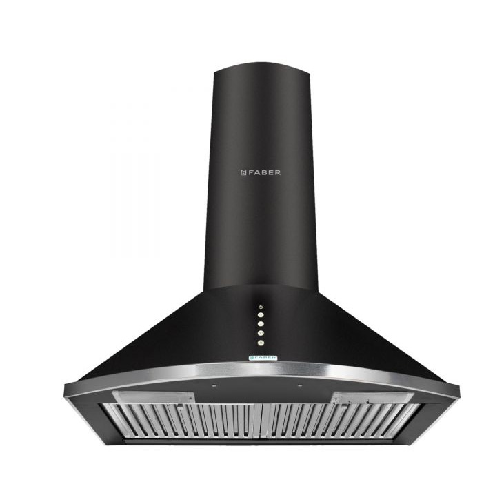 Hood Class Plus PB BK LTW 60 Kitchen Chimney - front-view
