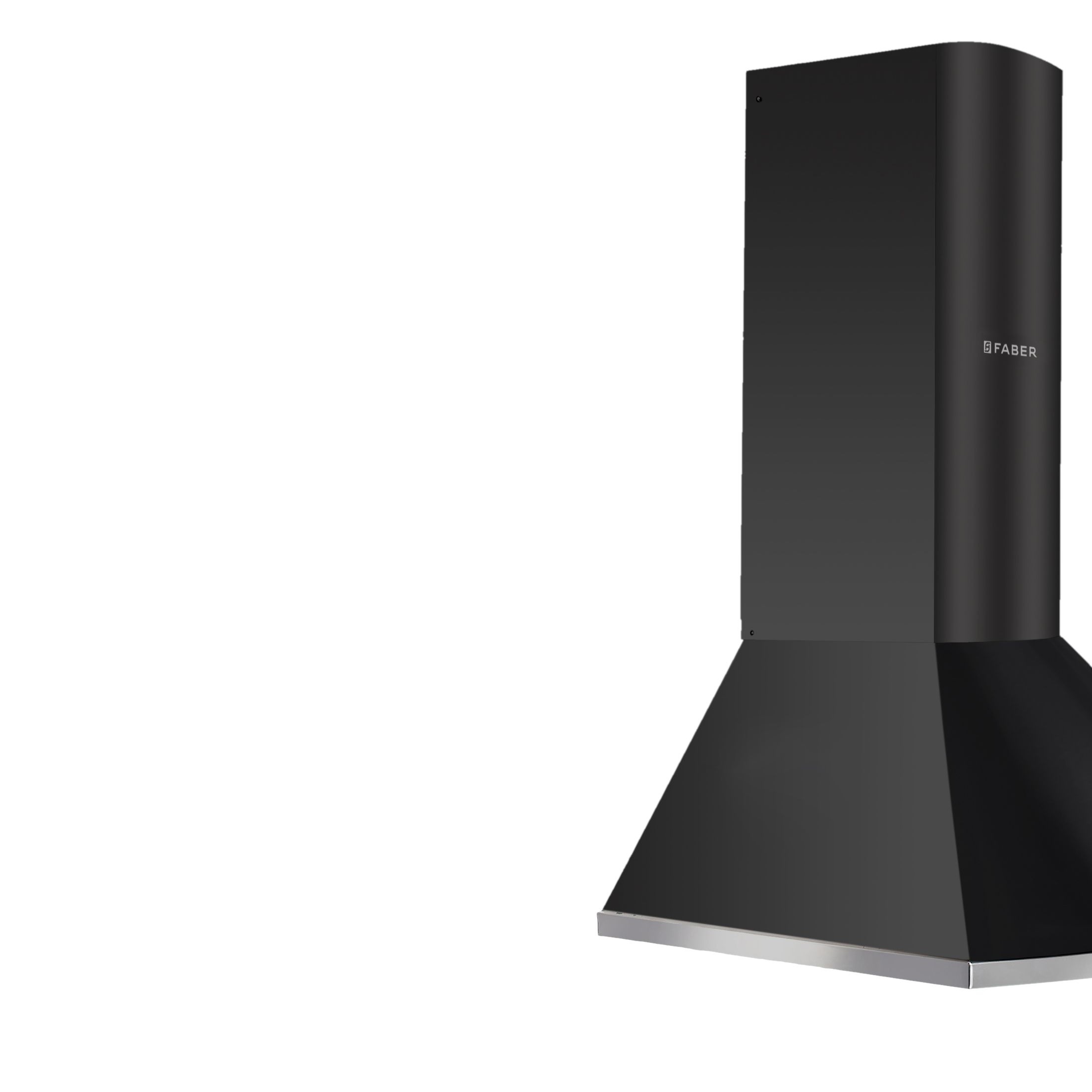 Hood Class Plus PB BK LTW 60 Kitchen Chimney - rear-view