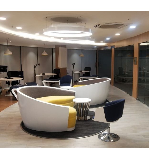 Olympia Commercial 4 Seater Sofa - front_view