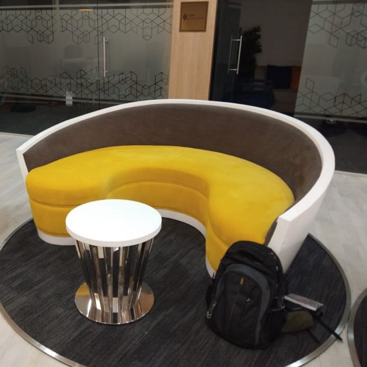 Olympia Commercial 4 Seater Sofa - rear_view