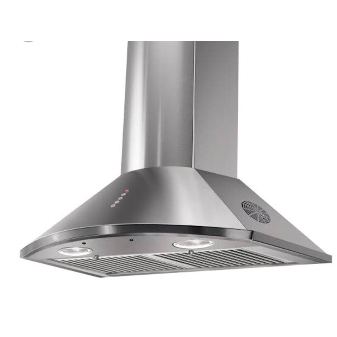 Kitchen Chimney ( silver) - top-view