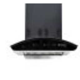 TOPAZ 3D T2S2 BK PB LTW 60 Kitchen Chimney - rear-view