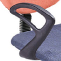 Revolving Chair With ARM push back - bottom_view