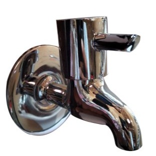 Short Body Bib Tap Faucet - front-view