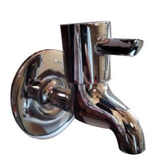 Short Body Bib Tap Faucet - left-view
