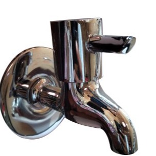 Short Body Bib Tap Faucet - right-view