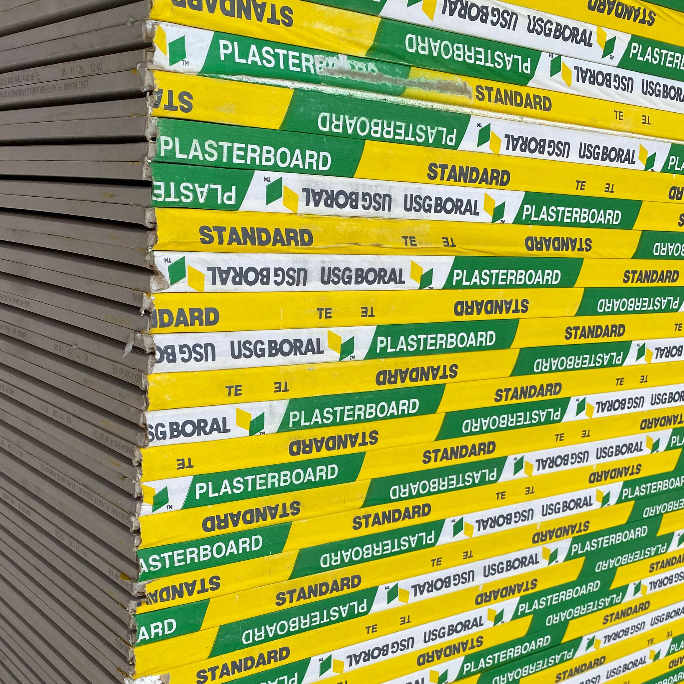 USG BORAL GYPSUM BOARD - top-view