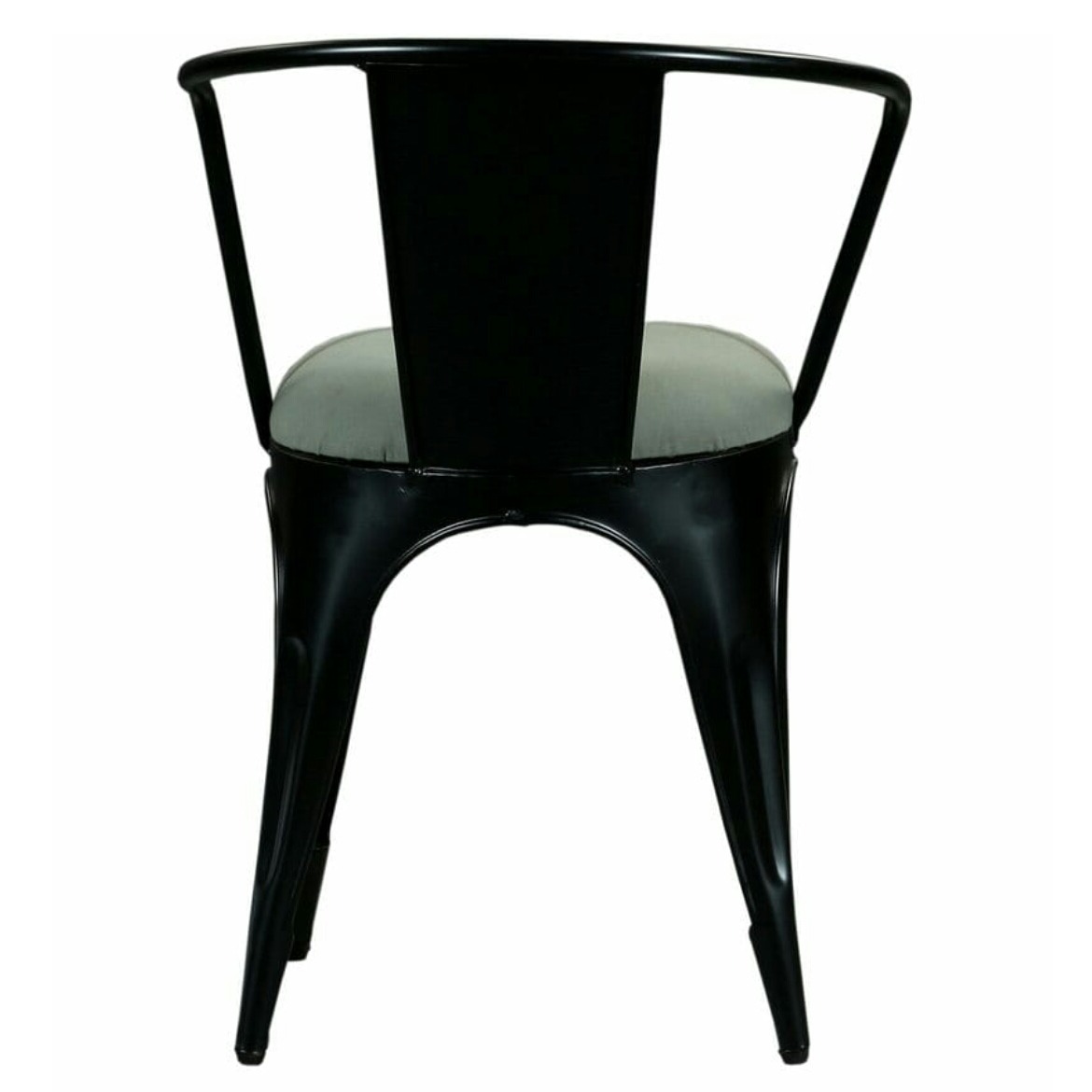 Varg Metal Cushion Chair - rear_view