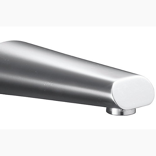 Bath Spout Flat Face, 160mm - top-view