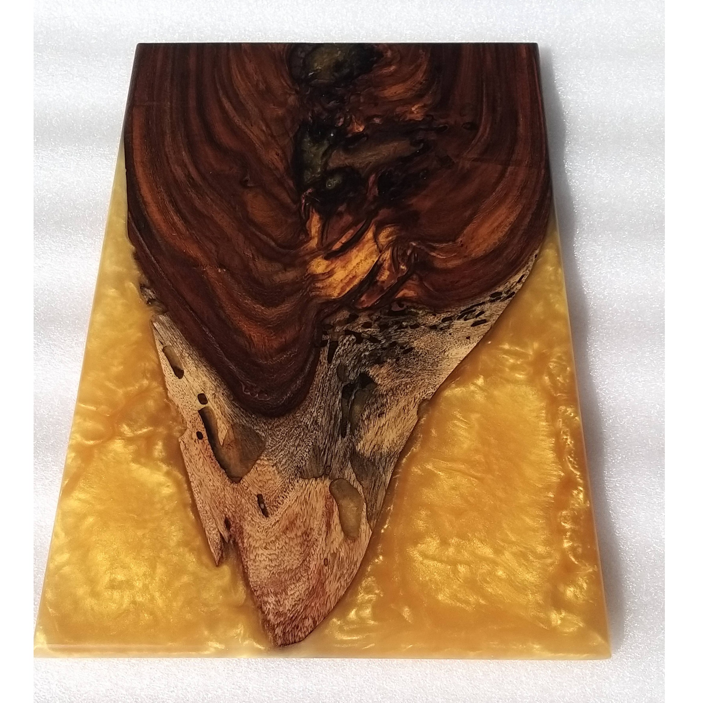 Wooden Resin Platters