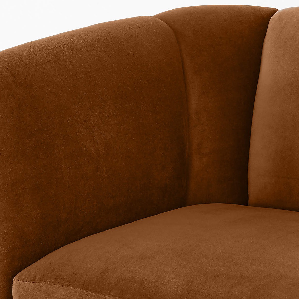 Éclair Chintz 3 Seater Fabric Sofa - top_view