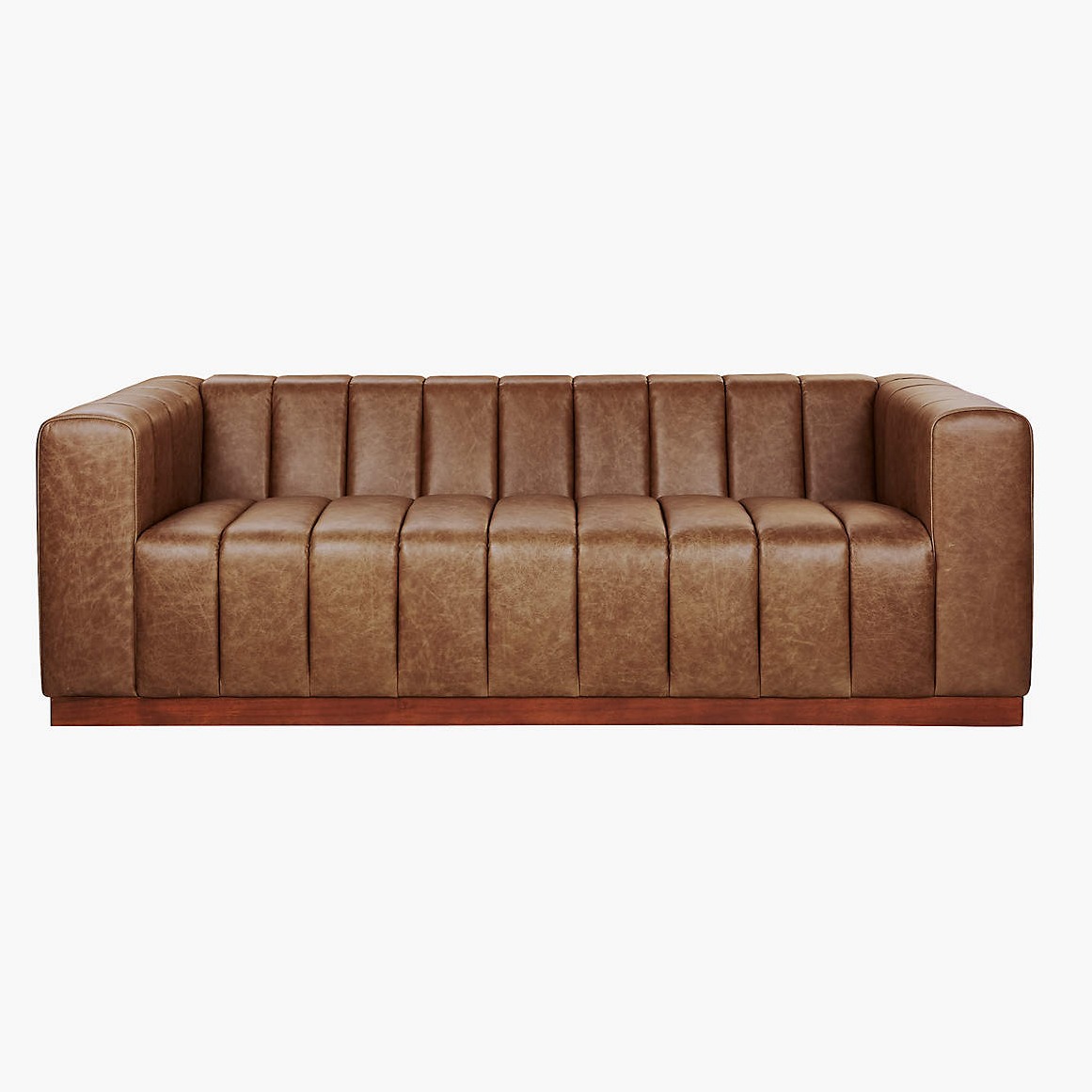 Eclairs Greta Modern Low Back Sofa - front_view