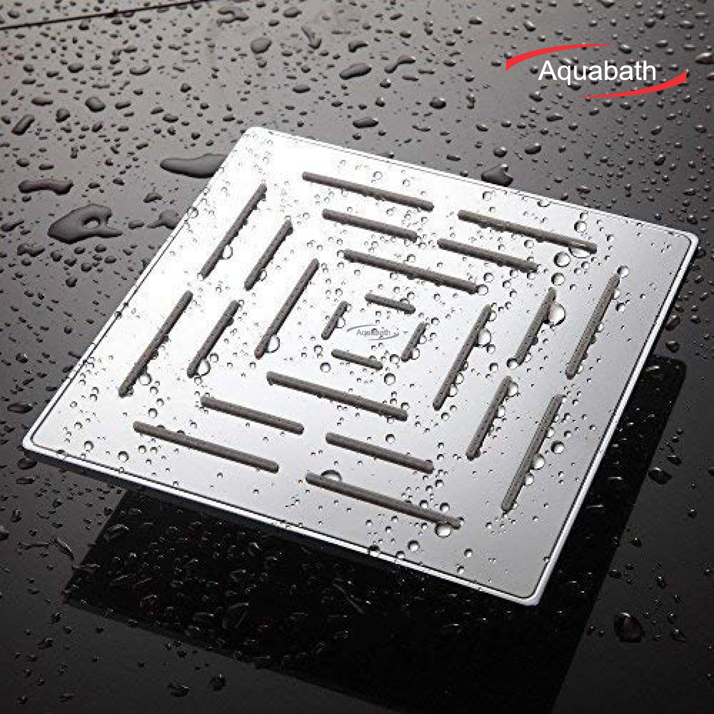 Ultra Slim Rain Head Without Arm Shower Head - front-view