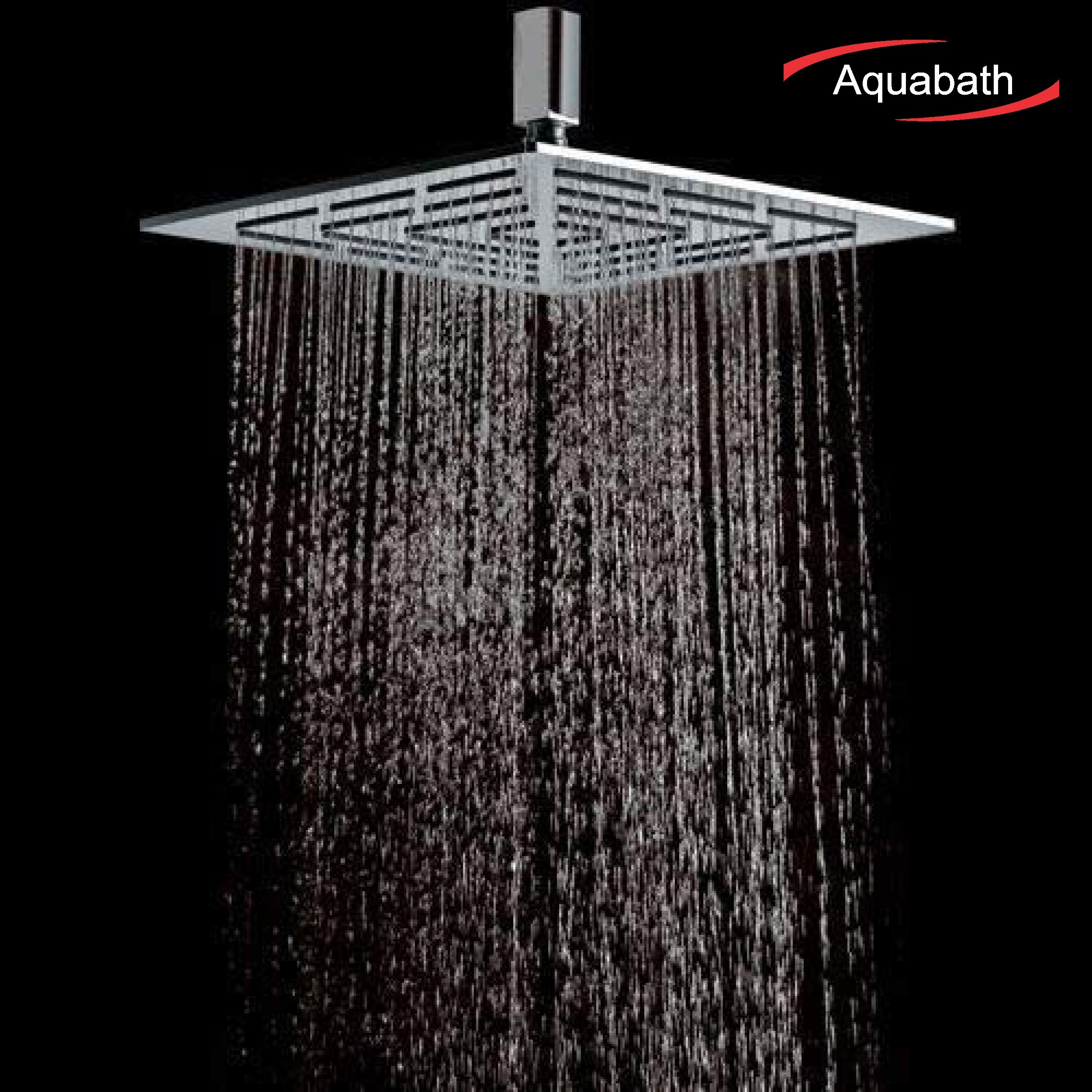Ultra Slim Rain Head Without Arm Shower Head - top-view