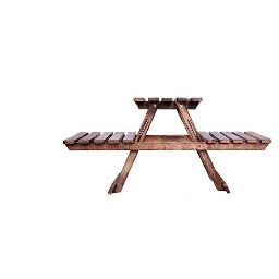 Plant Stand with 3 Decks - rear_view
