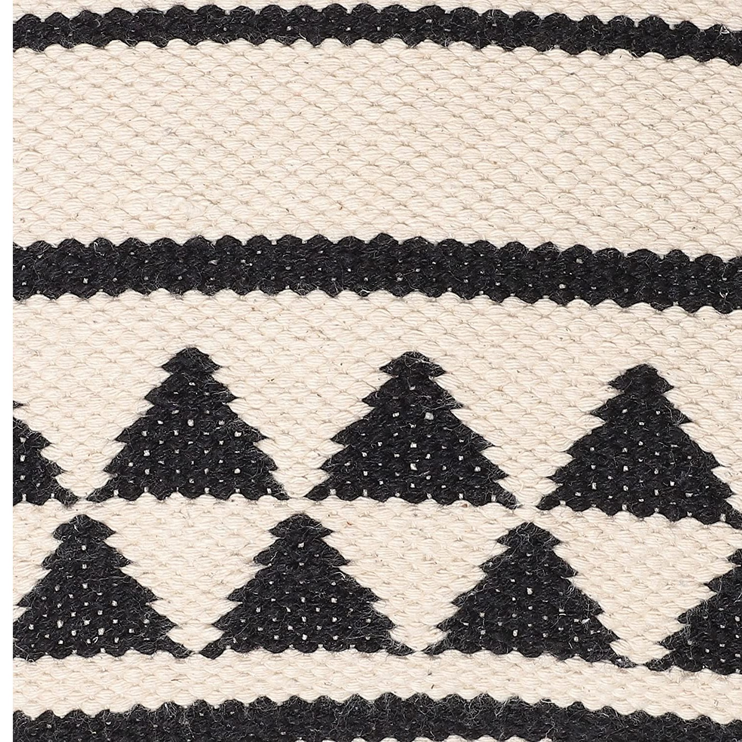 Boho Design Pillow Cushion Covers (18"x 18" ) - top-view
