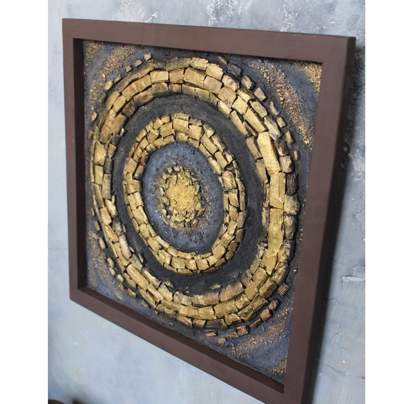 Customized Mix Media Wall Art - left_view
