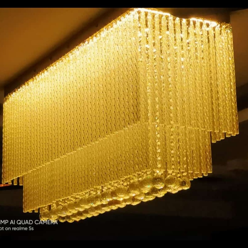 CRYSTAL CHANDELIER - front_view