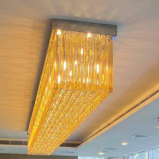 CRYSTAL CHANDELIER - top_view