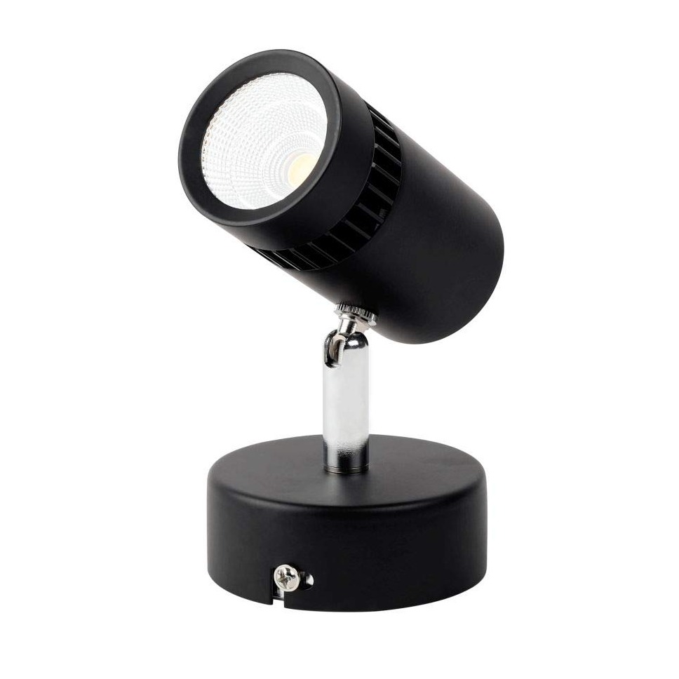 LED 3-Watt COB Wall Spot/Focus (White) - rear_view