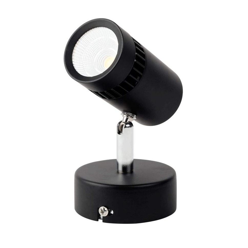 LED 9-Watt COB Wall Spot/Focus (White) - rear_view