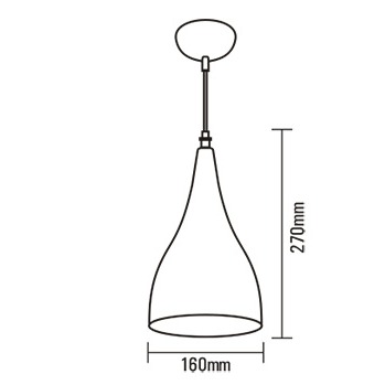 Hanging Lamp LSL209 - bottom_view