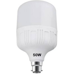 LED 50-Watt B22 Cool Day Light LED Bulb Lamp Base (White) - rear_view