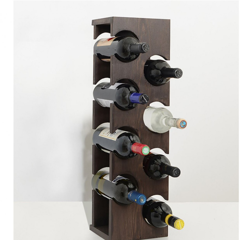 Wooden Tabletop Wine Rack