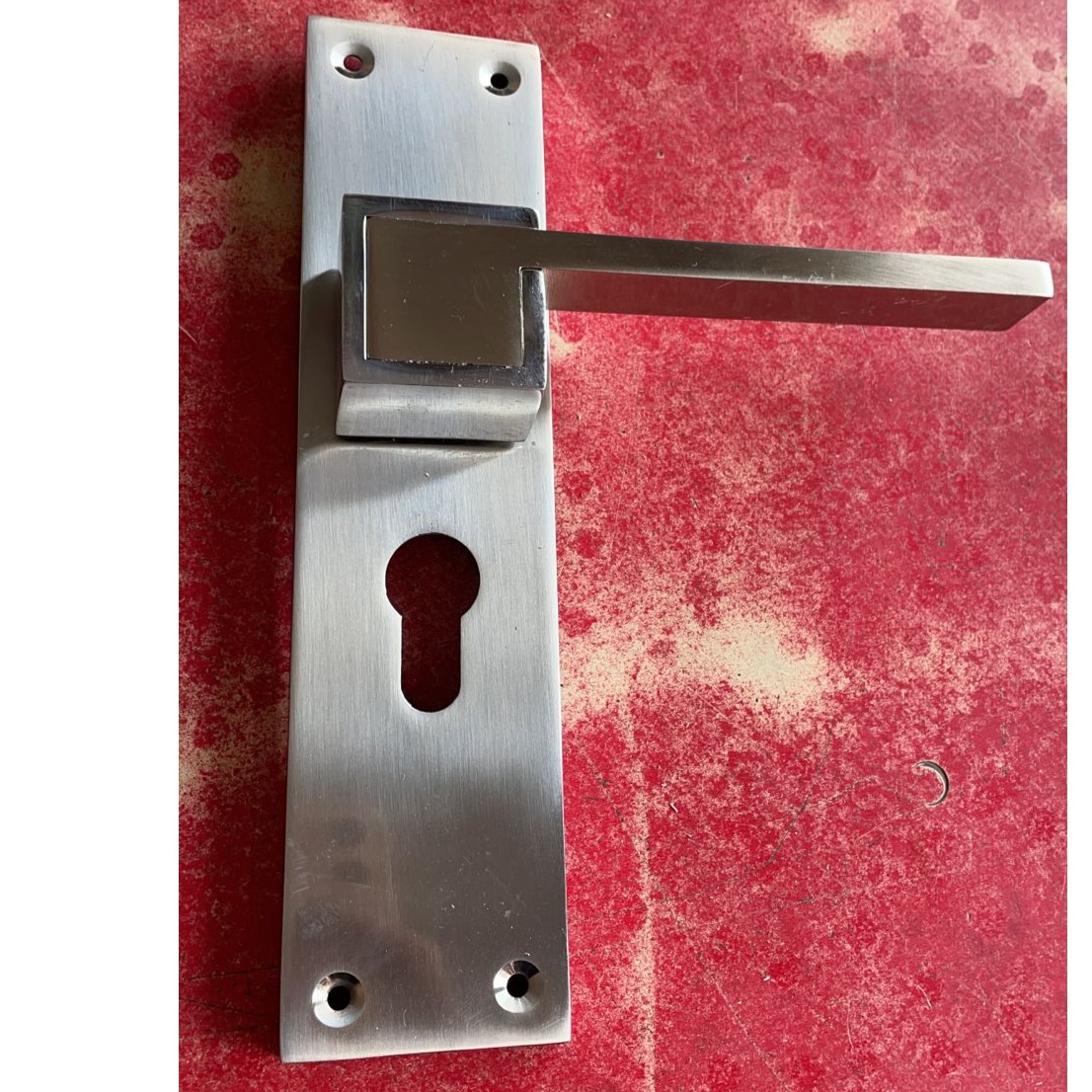 Door Handle Lock - top-view