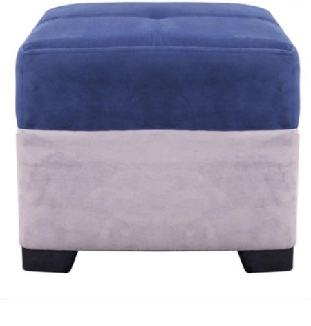 Bristol Square Puffy Stool - front_view