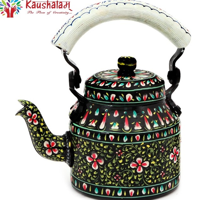 Hand Painted Tea Kettles - front-view