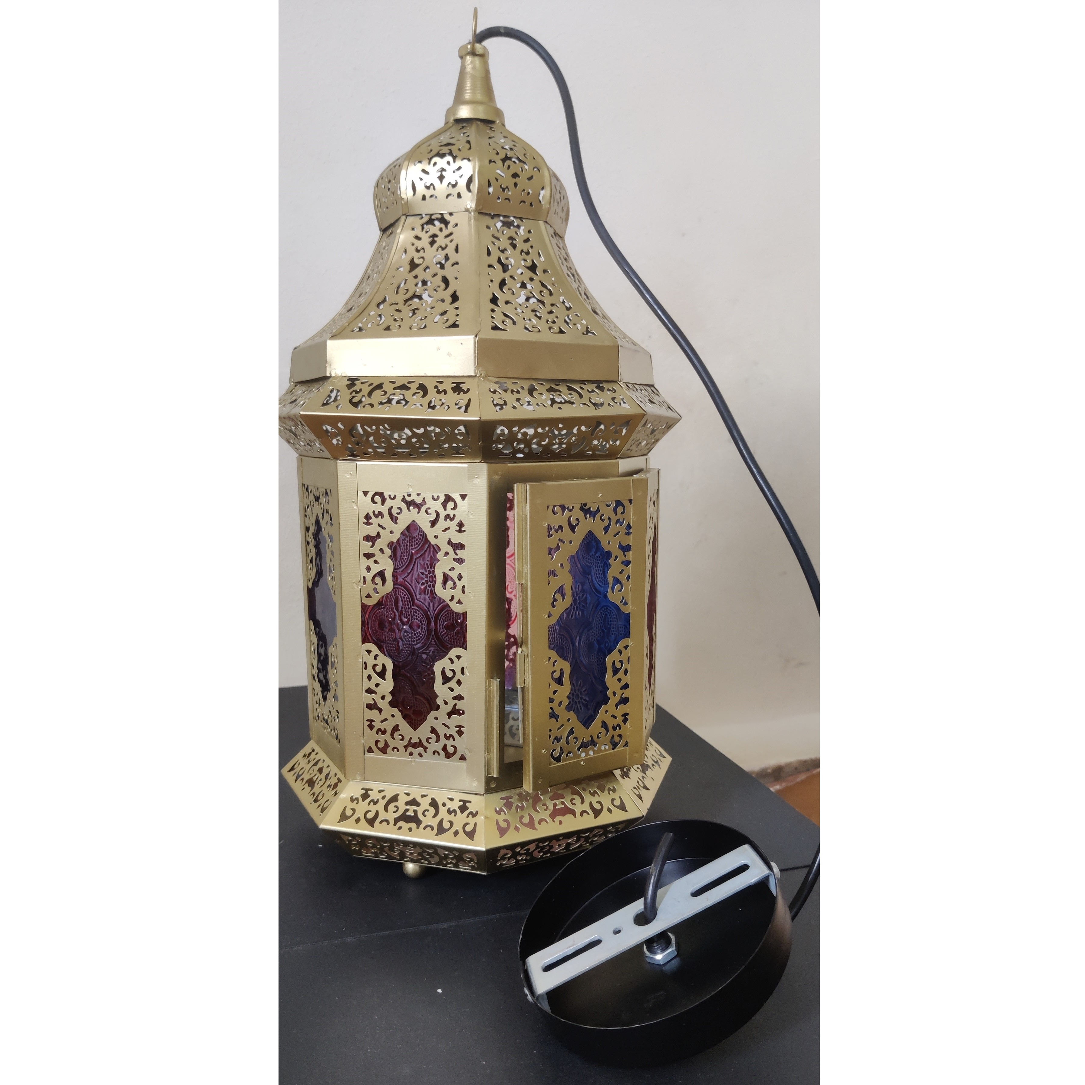 Moroccan Lamp - rear-view