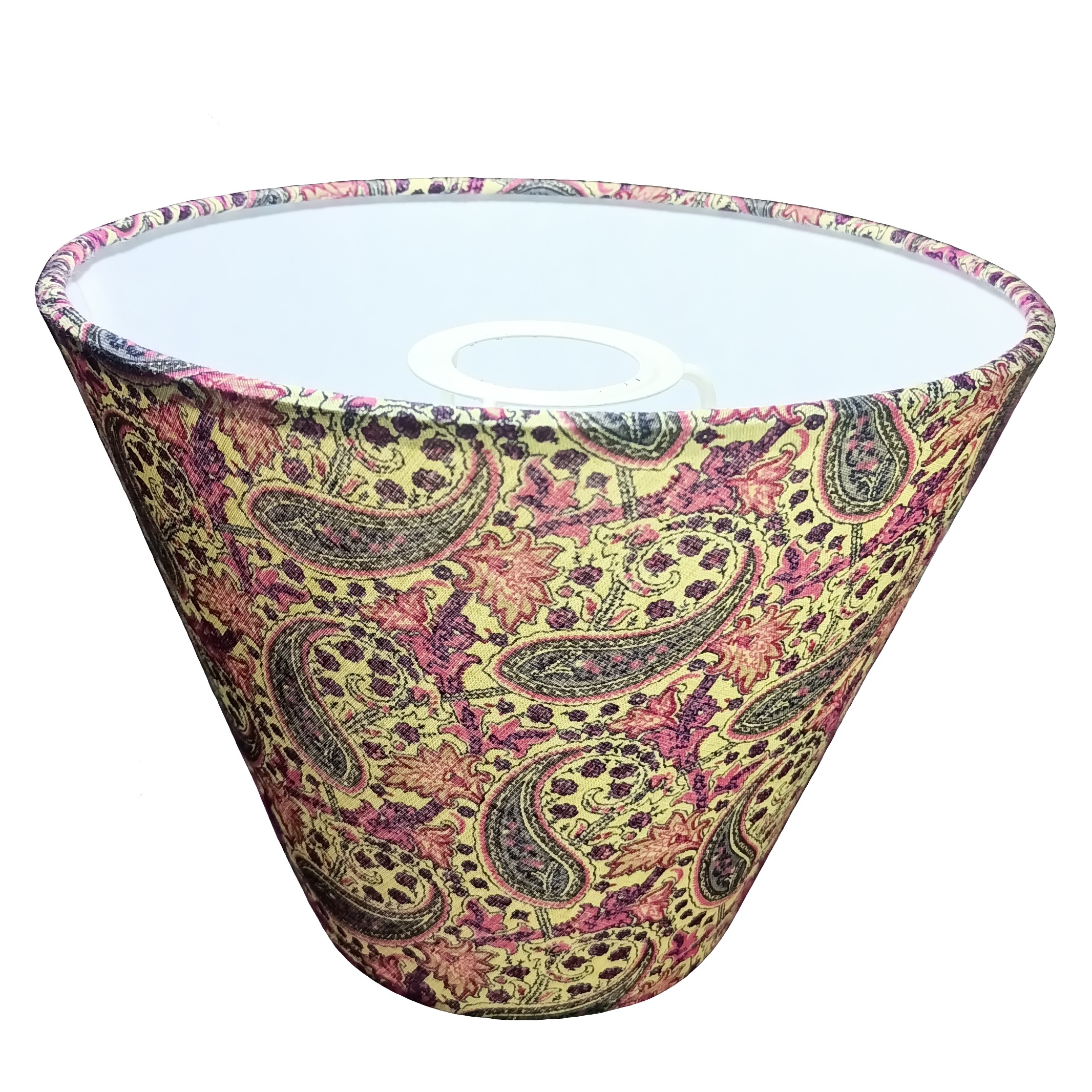 Multi color Printed Lampshade - top-view
