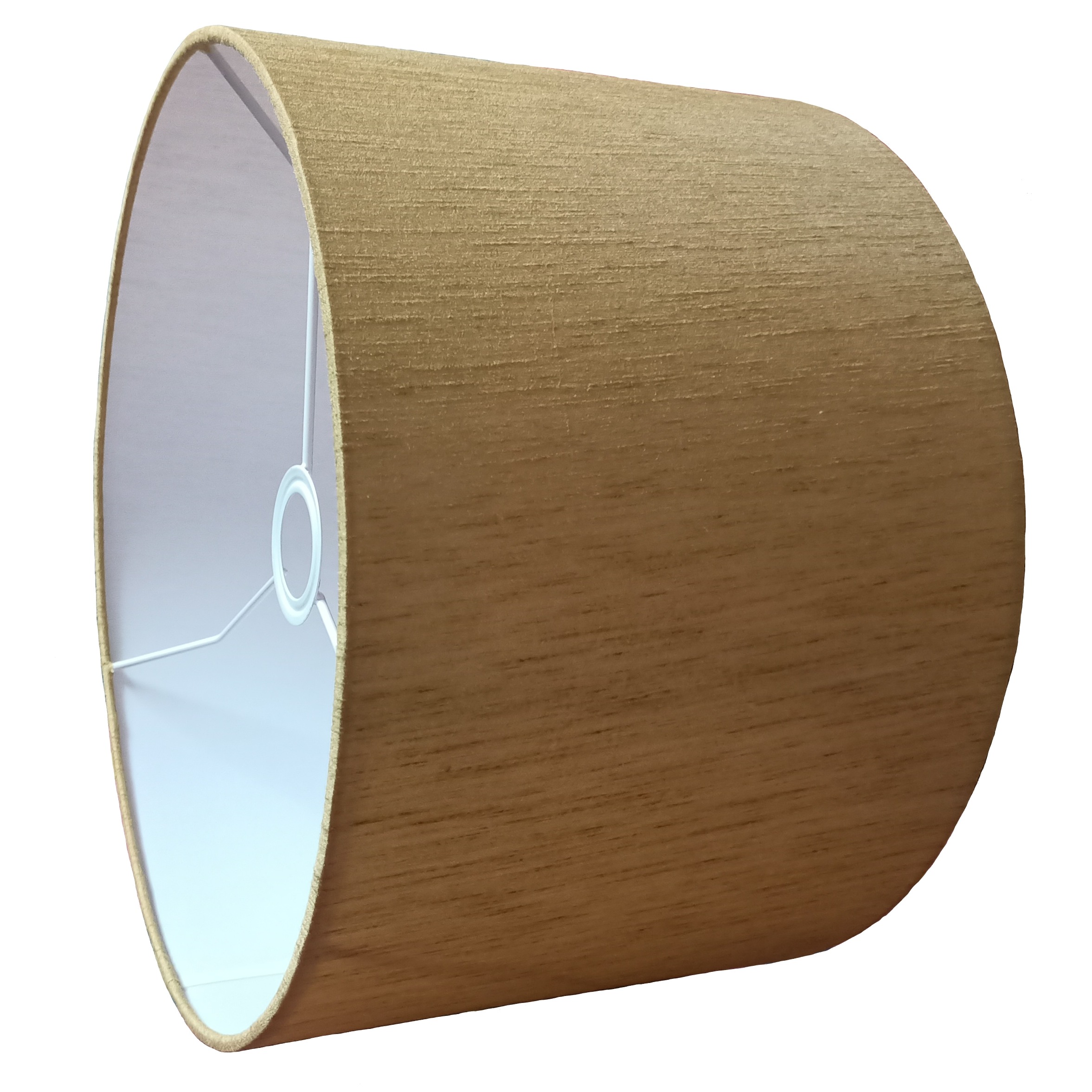 Golden Silk Lampshade - photo