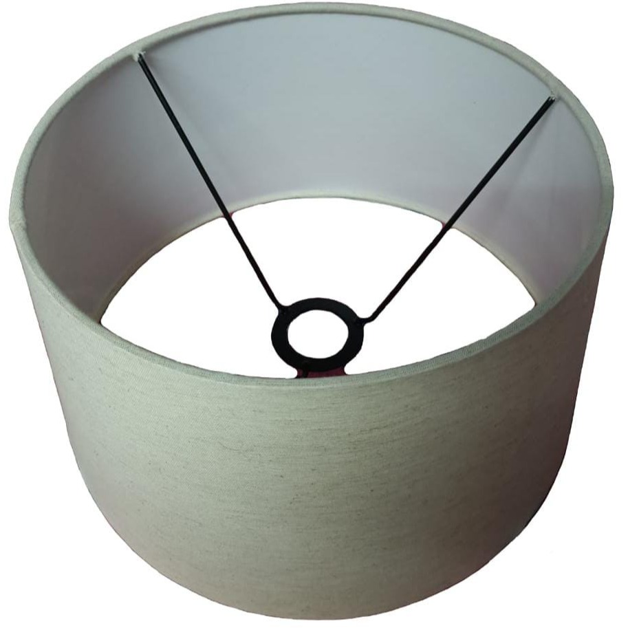 Lampshade for Lamp in Beige Color - top-view