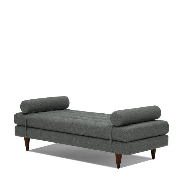 Recamier in Silver Grey Colour - top-view