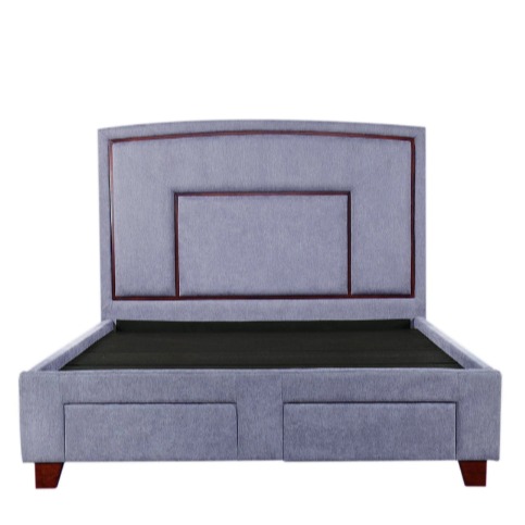 Eduardo Upholsted Queen Size Bed With Storage - front_view