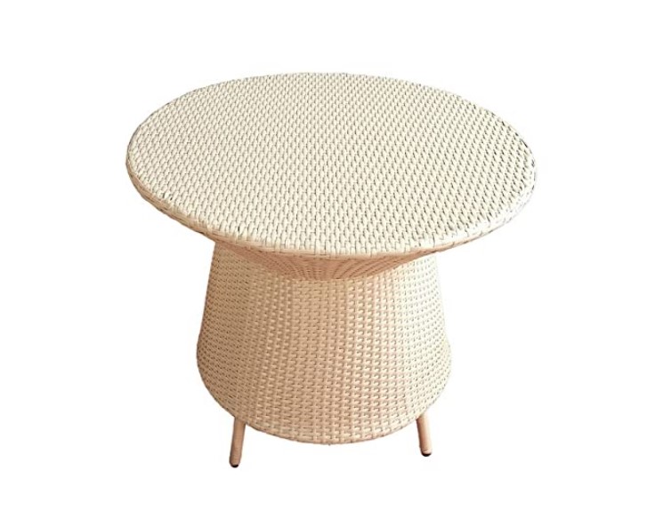 Patio Indoor/Outdoor Chair Table Set (4 Chair + 1 Table) - left_view