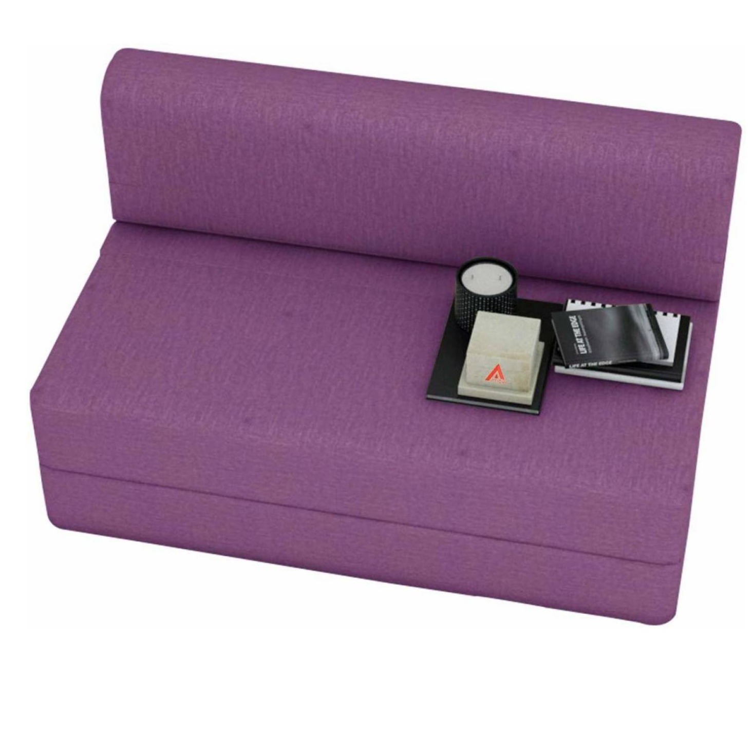 Dublin Purple Sleeper Sofa Cum Bed - top_view