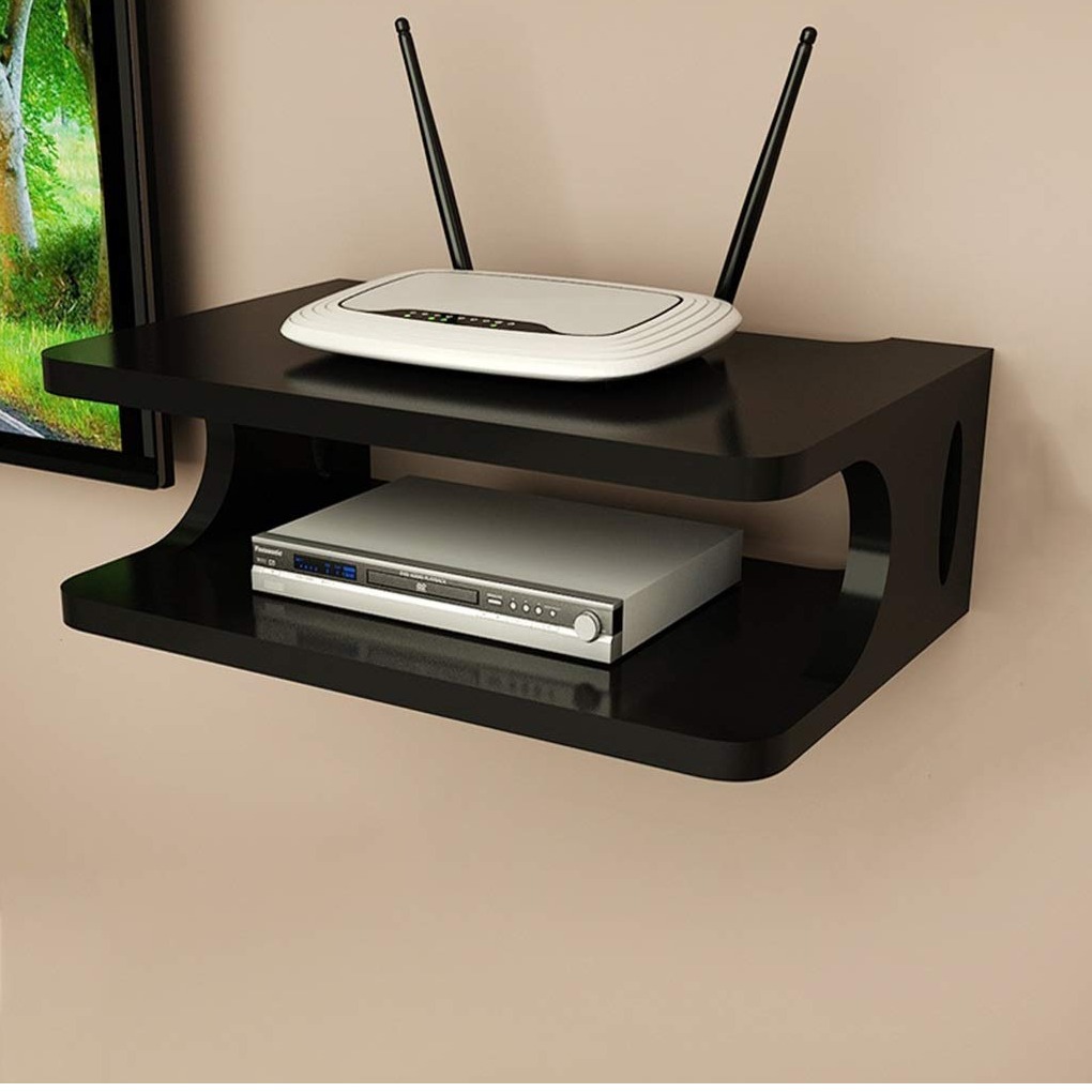 TV Unit Wall Shelf/Rack - rear_view