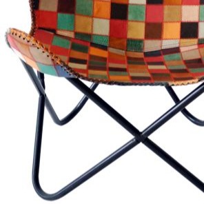 Butterfly Metal Chair - top_view