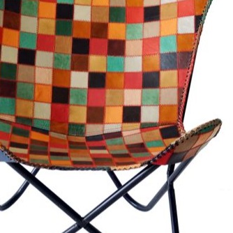 Butterfly Metal Chair - rear_view