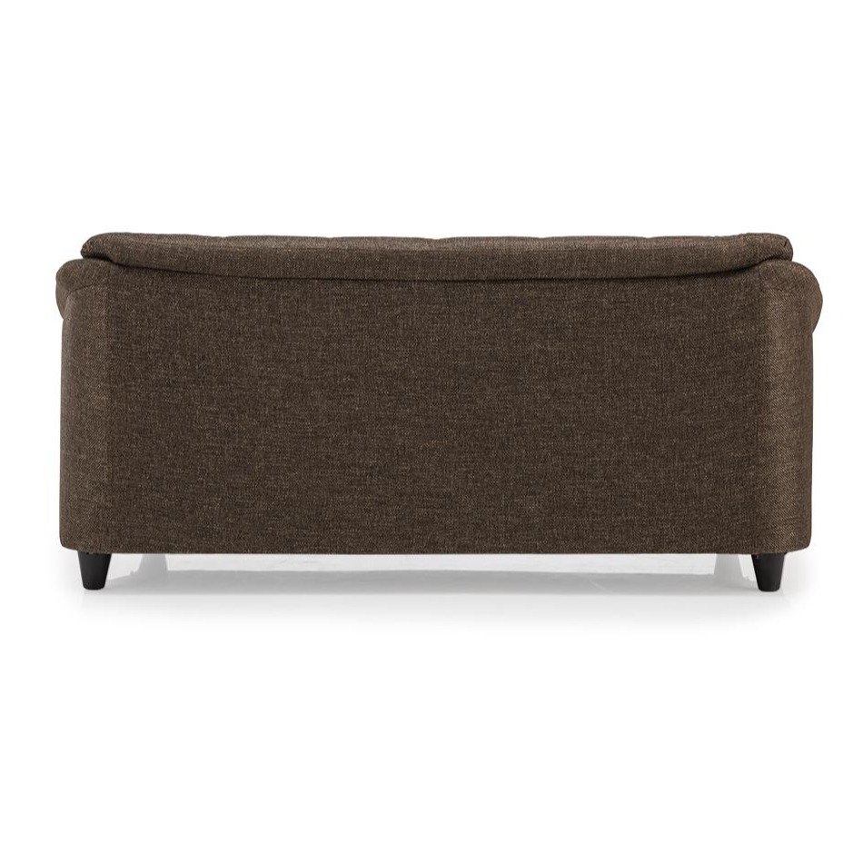 Fiona 3 Seater Sofa In Brown Colour - top_view