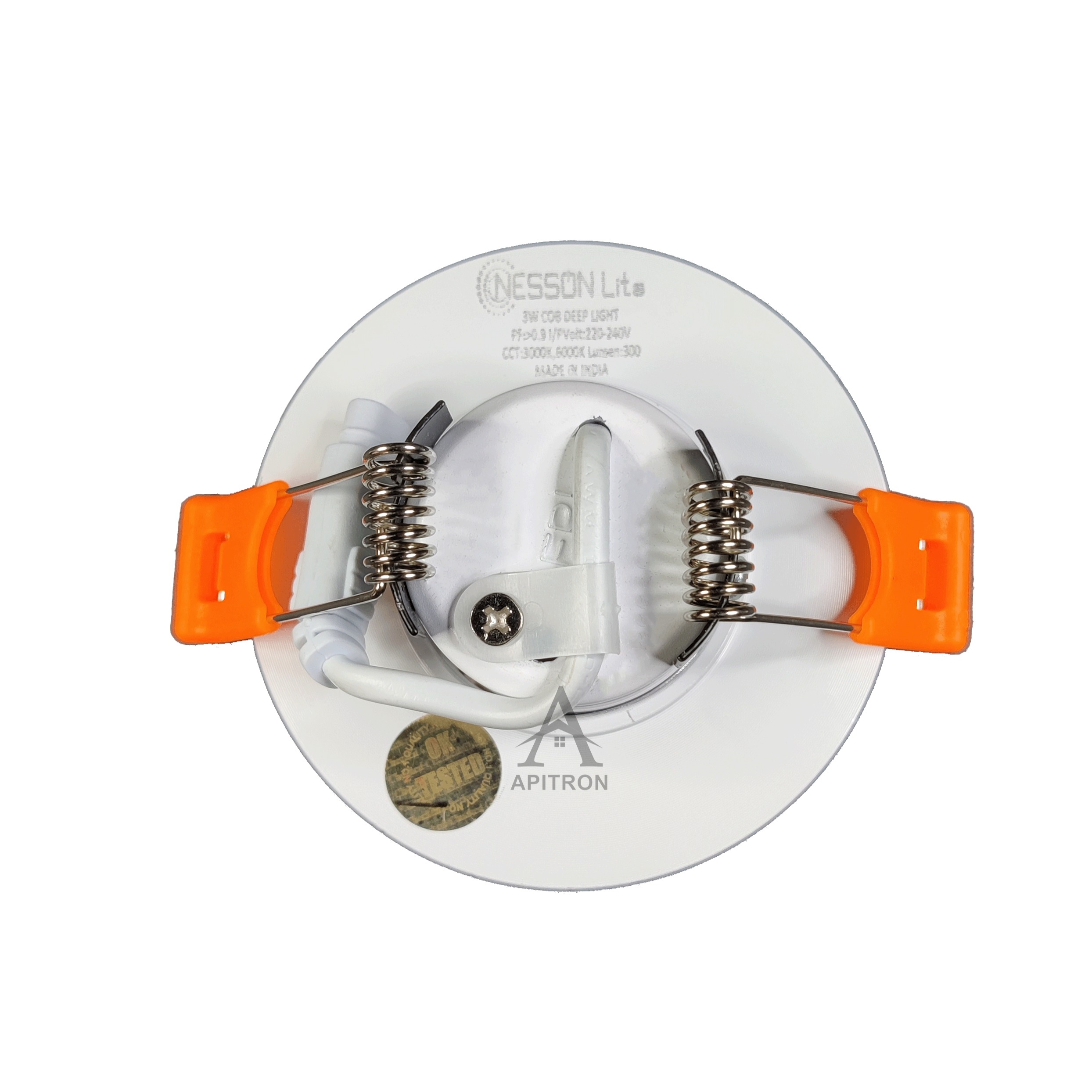 3W LED COB/Focus/Spot Downlight (Pack of 4) - left_view