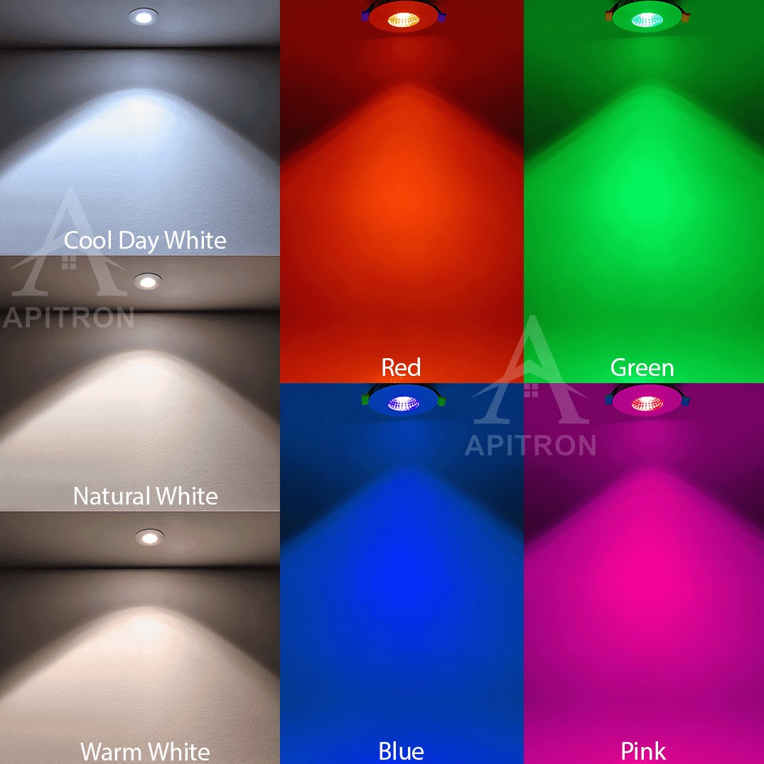 3W LED COB/Focus/Spot Downlight (Pack of 20) - front_view