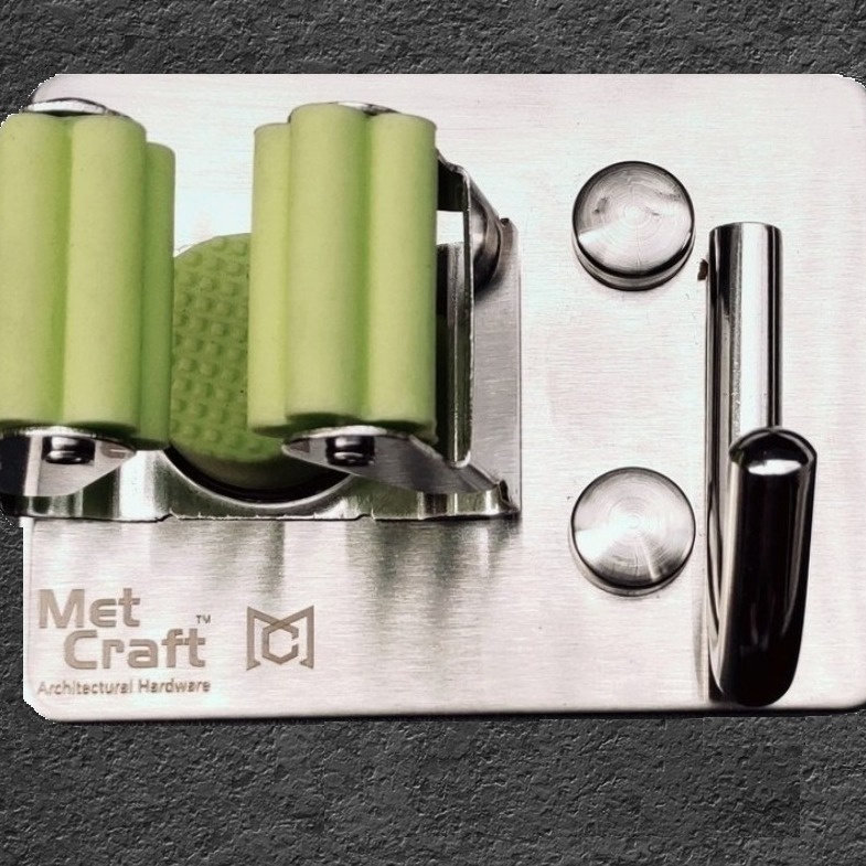 Wall Mounted Single Magic Mop  (2 Pcs) - rear_view