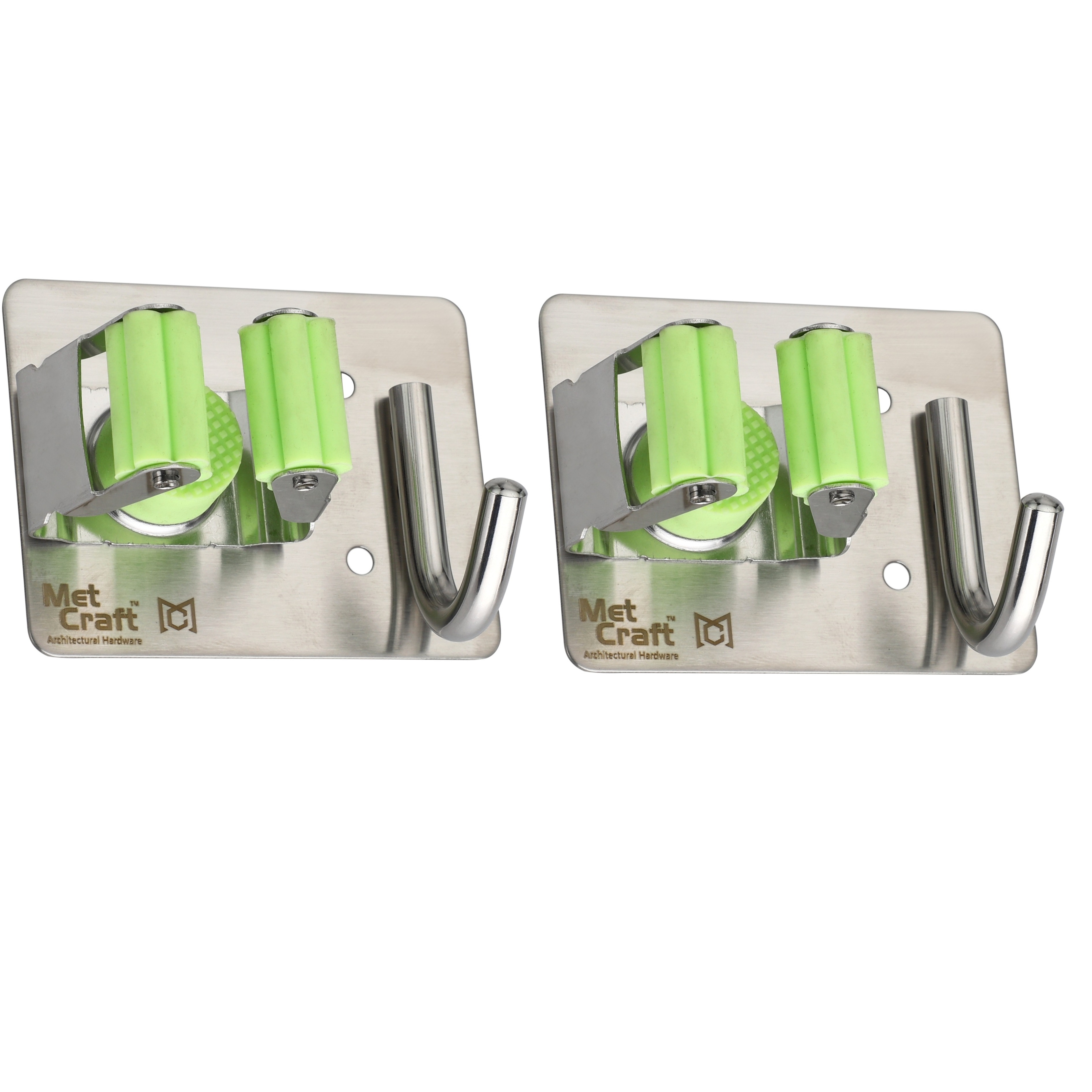 Wall Mounted Single Magic Mop  (2 Pcs) - front_view
