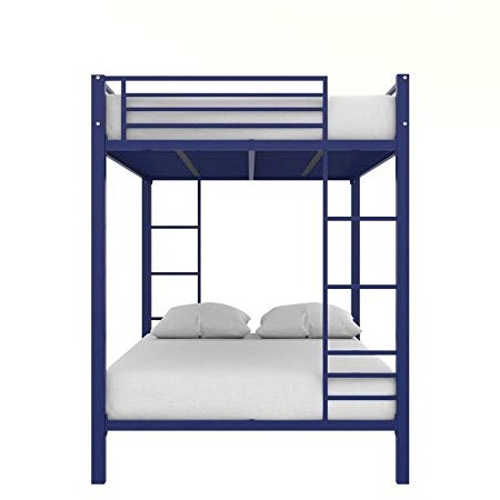 Crater Metal Bunk Bed (Blue) - rear_view