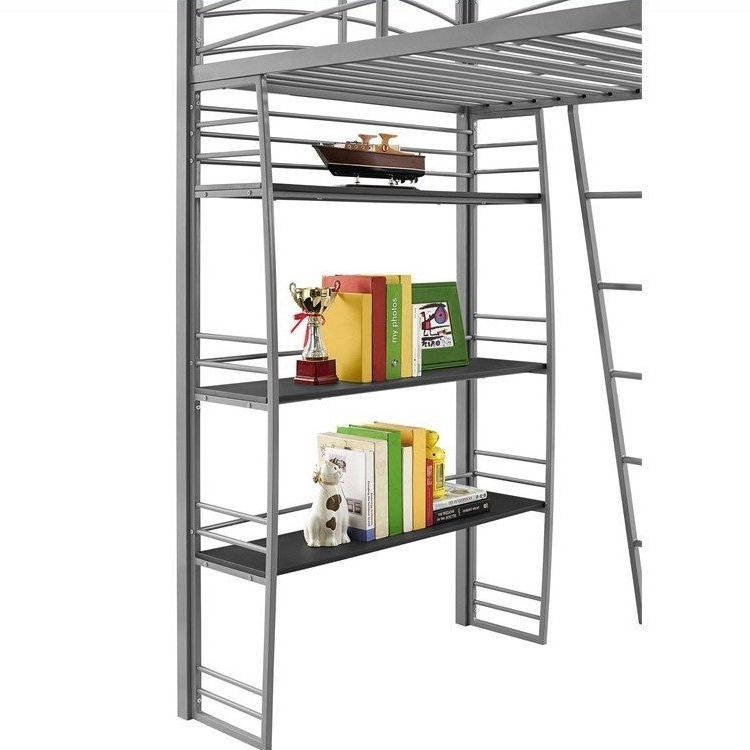 Winnipeg Loft Bed With Table - rear_view