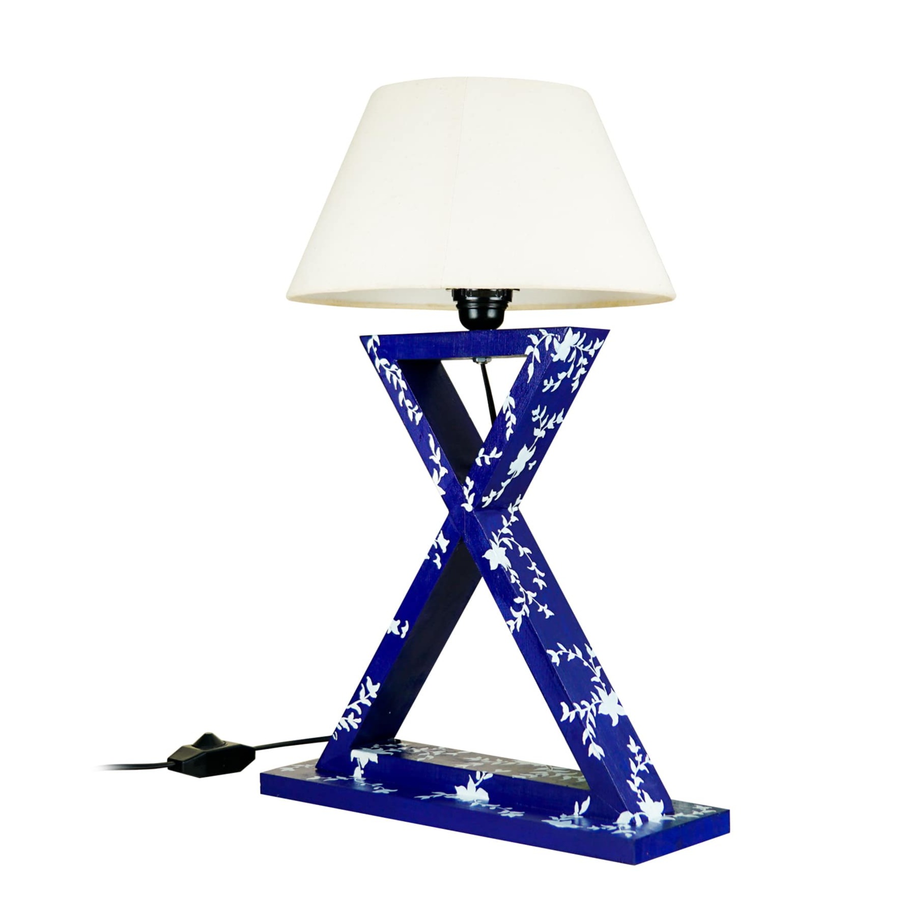 Phlox - Wooden Table Lamp - left_view